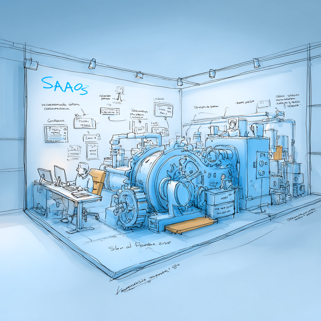 Ilustración del motor invisible de Content-as-a-Service: convierte tickets y docs en Help Center, onboarding y contenido SEO/GEO/AEO multilingüe.